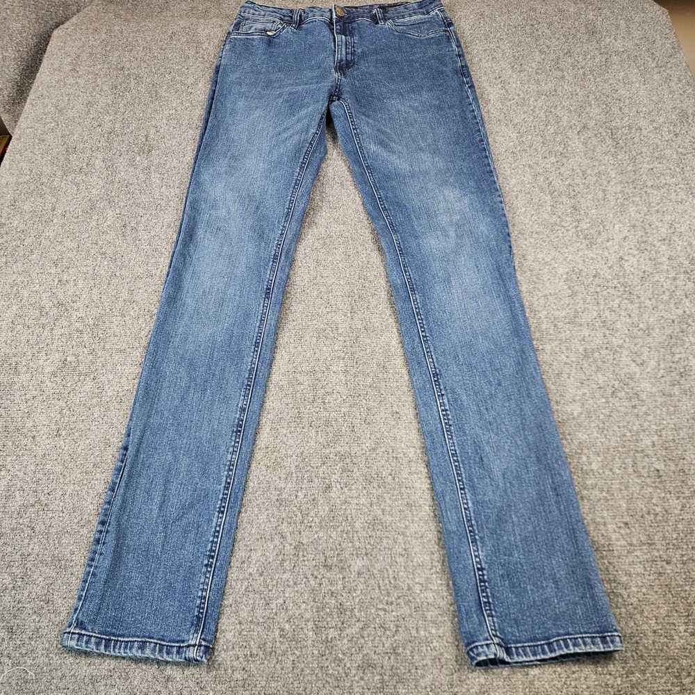American Tall Dylan Slim Fit Jeans Mens Atlantic Blue AM-PJ-10070 Stretch